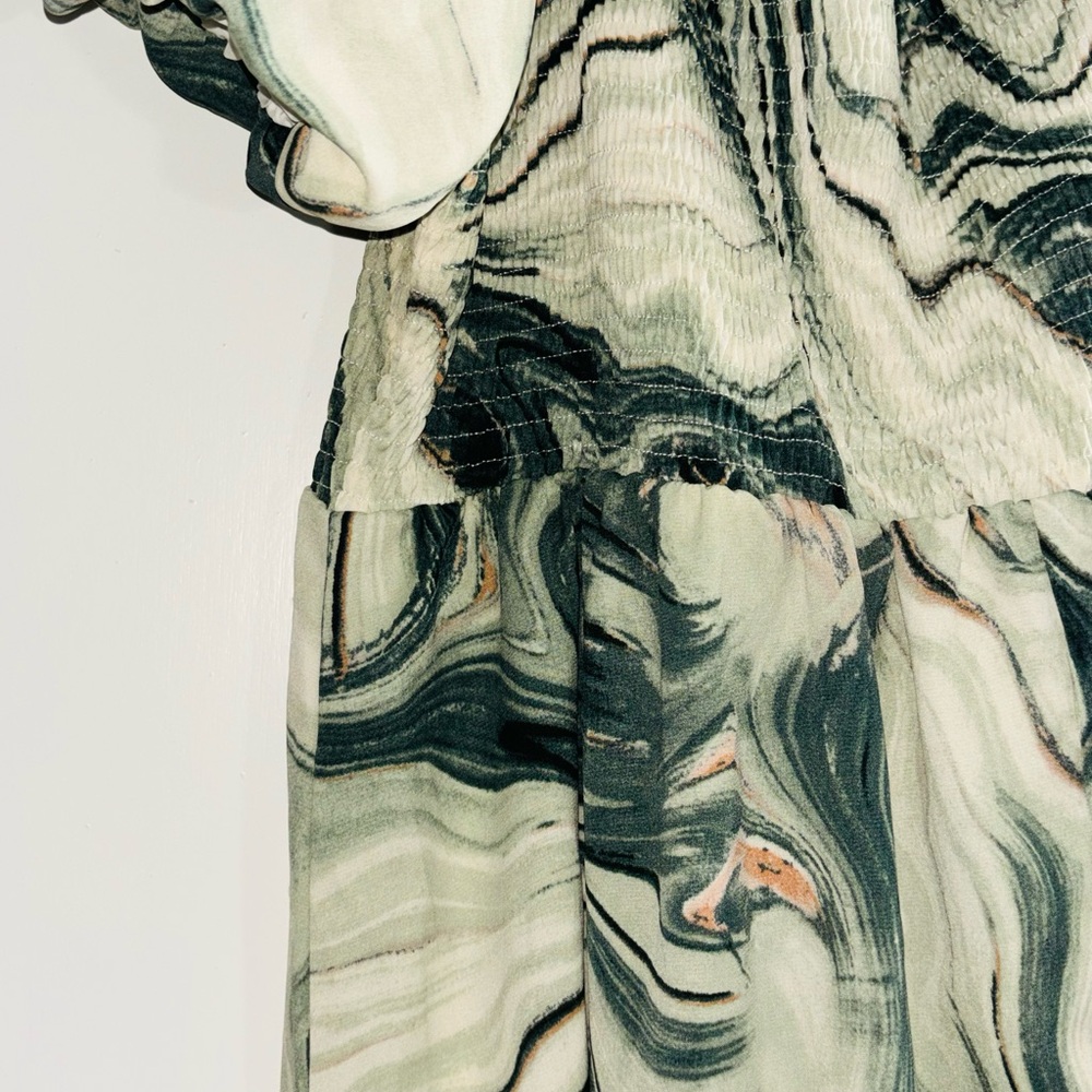 Abstract Patterned Dress - Picture 3 of 5